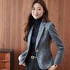 Women's Petite Wool Blazer - Stylish & Versatile Short Suit for Autumn/Winter 2025