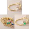 Cross Jewelry Set With Copper Bead Elastic Cord For Daily Wear And Gift Giving