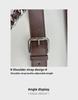 2024 Autumn/Winter Diamond-Patterned Leather Handbag - Trendy Cowhide Shoulder & Messenger Bag for Women