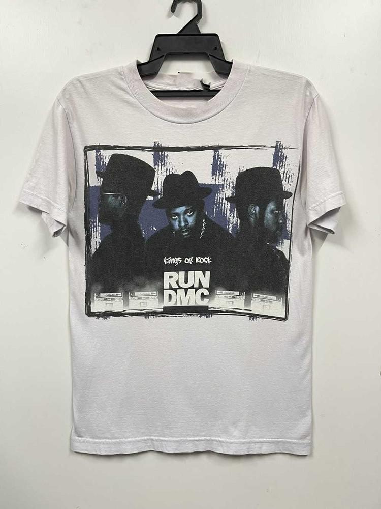 

VIntage RUN DMC Band WHite Shirt Unisex Concert S to 5XL MQ443 Unisex T-Shirt L