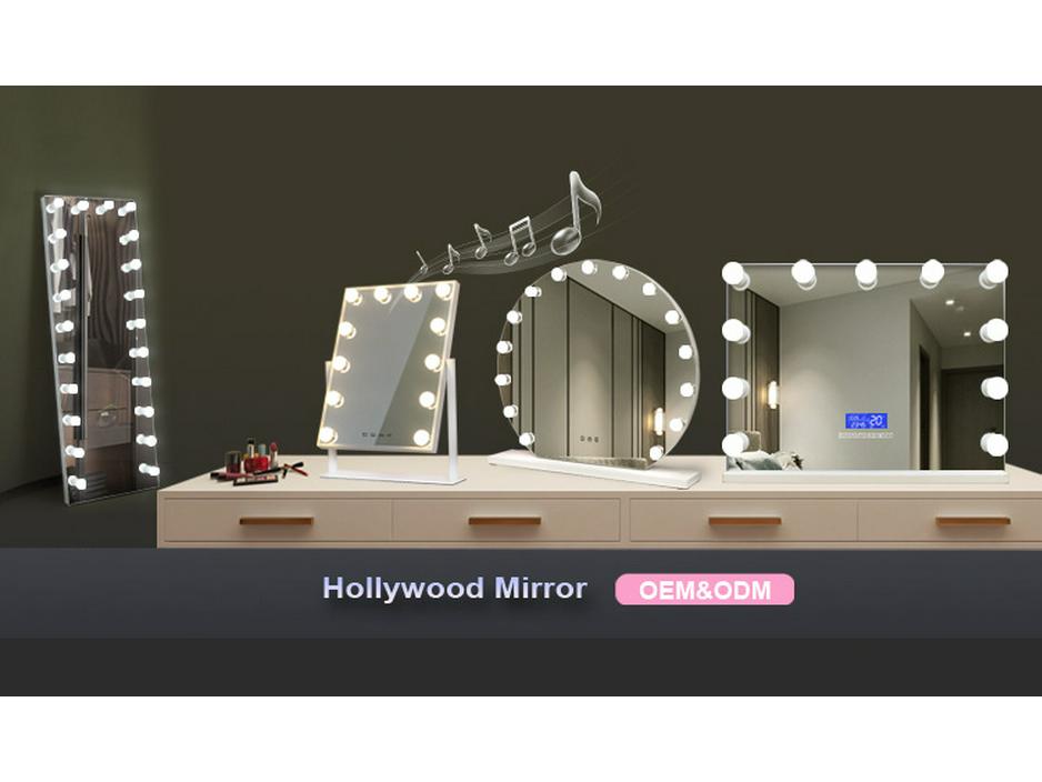 USB-Enabled LED Beauty Mirror Bulb with Three-Color Dimming