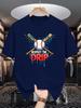 Respect The Drip Baseball Cross Bat Graphic Unisexs T Shirt Crew Neck Cotton Tee Hip Hop Sport Print Gift For Baseball Fans
