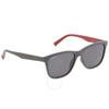 Salvatore Ferragamo Dark Grey Rectangular Men S SunglaSSeS Sf998S 038 57