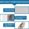 Strong Self Adhesive Window Screen Repair Tape Window Net Screen Repair Patch Covering Up Holes Tears Anti-Insect Mosquito Mesh