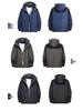 Unisex Windproof Outdoor Jacket: Detachable Two-Piece, 3-in-1 Waterproof Mountaineering Suit for Couples