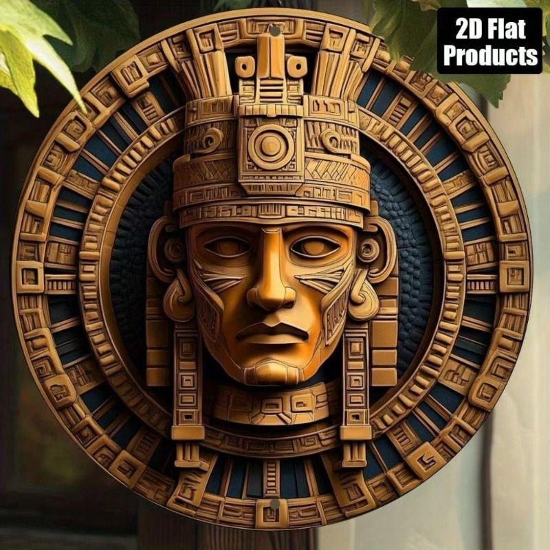 Decorative Metal Wall Art Sign 20x20 Cm Tin Painting