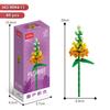 Hot Creative Small Building Block Flower Art Classic Brick Mini Potted Plant Gift For Girls Desk Decoration Simple Assembly Toys