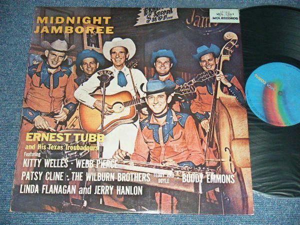 

LP Record ERNEST TUBB HIS TEXAS TROUBADOURS Midnight Jamboree MCL1061 MCA 1975 Japan CountryFolk Used