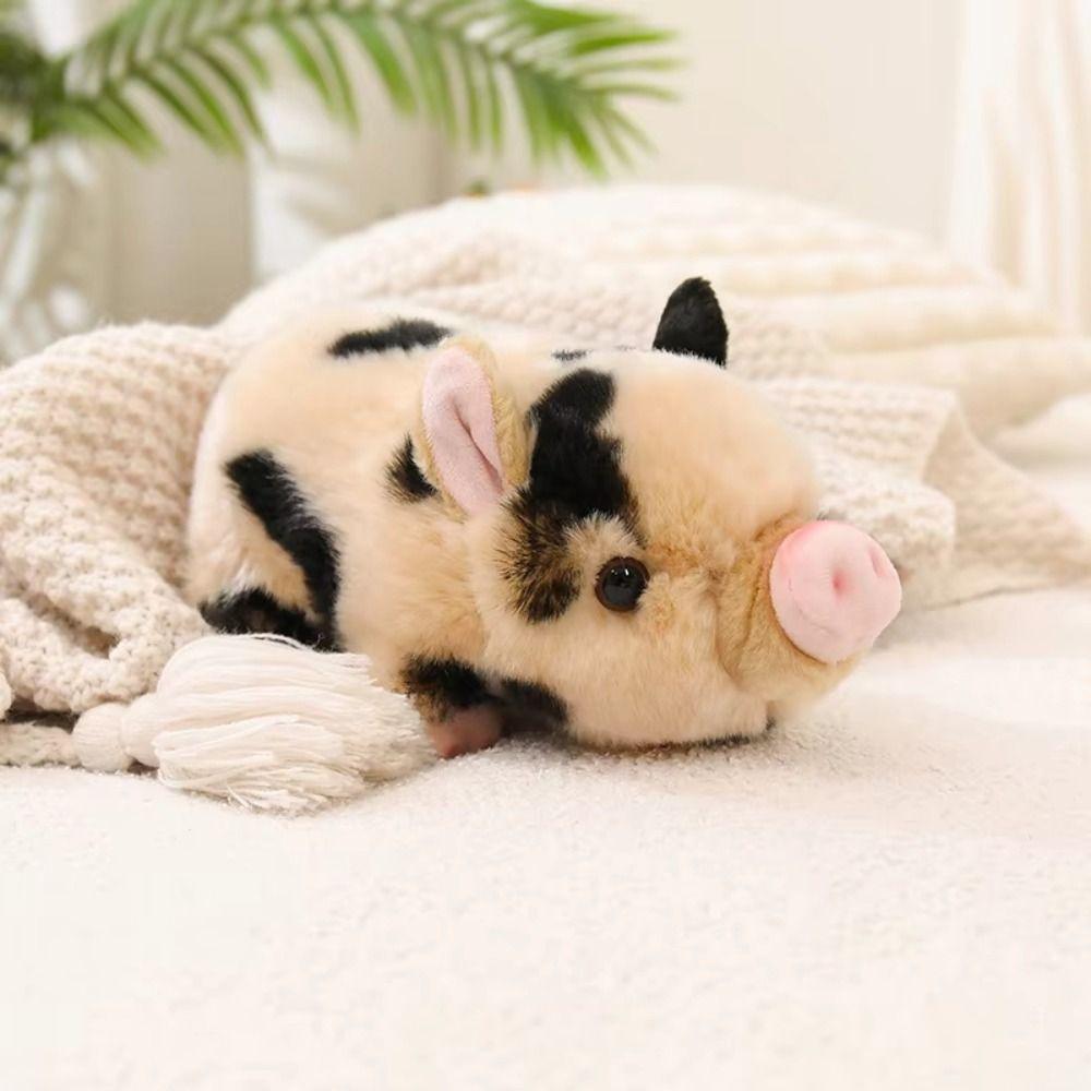 Fluffy Anime Pig Toy Simulation Stuffed Animals Plush Kawaii Piggy Plush Toy  Girlfriend Gift