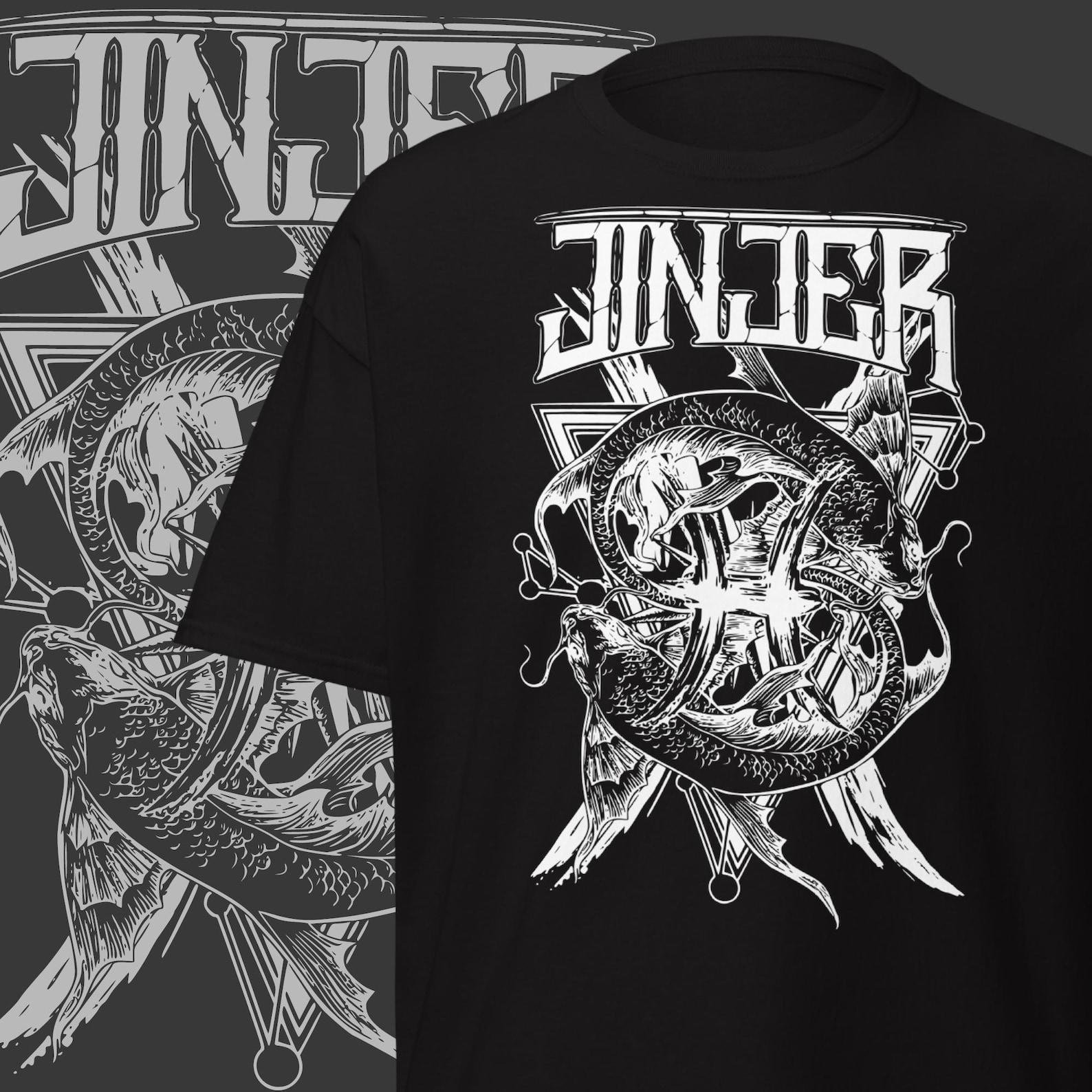 Jinjer T-shirt Deathcore Band Merch XL