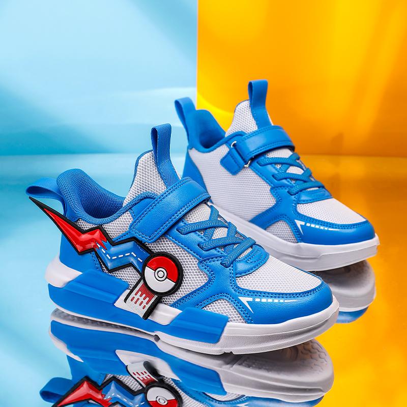 

Модная детская спортивная обувь, повседневные кроссовки для косплея в стиле аниме, дышащие детские кроссовки, легкие кроссовки для мальчиков и девочек, сетчатая обувь 32