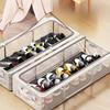 high qualityInstallation-free Household Transparent Shoe Storage Box - Thickened Foldable Storage Box - Bed Bottom Storage - For Men & Women -