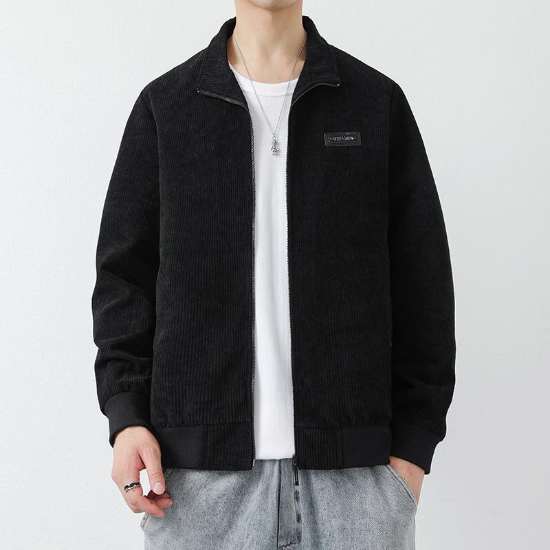 Jacket Men's Autumn and Winter New Trend Loose Jacket Youth Fashion Versatile Casual