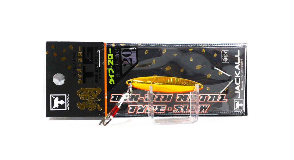 Leurre Métal Jackall Bin Bin TG Type Slow 40g – Rouge Ika Glow – Pêche En Mer