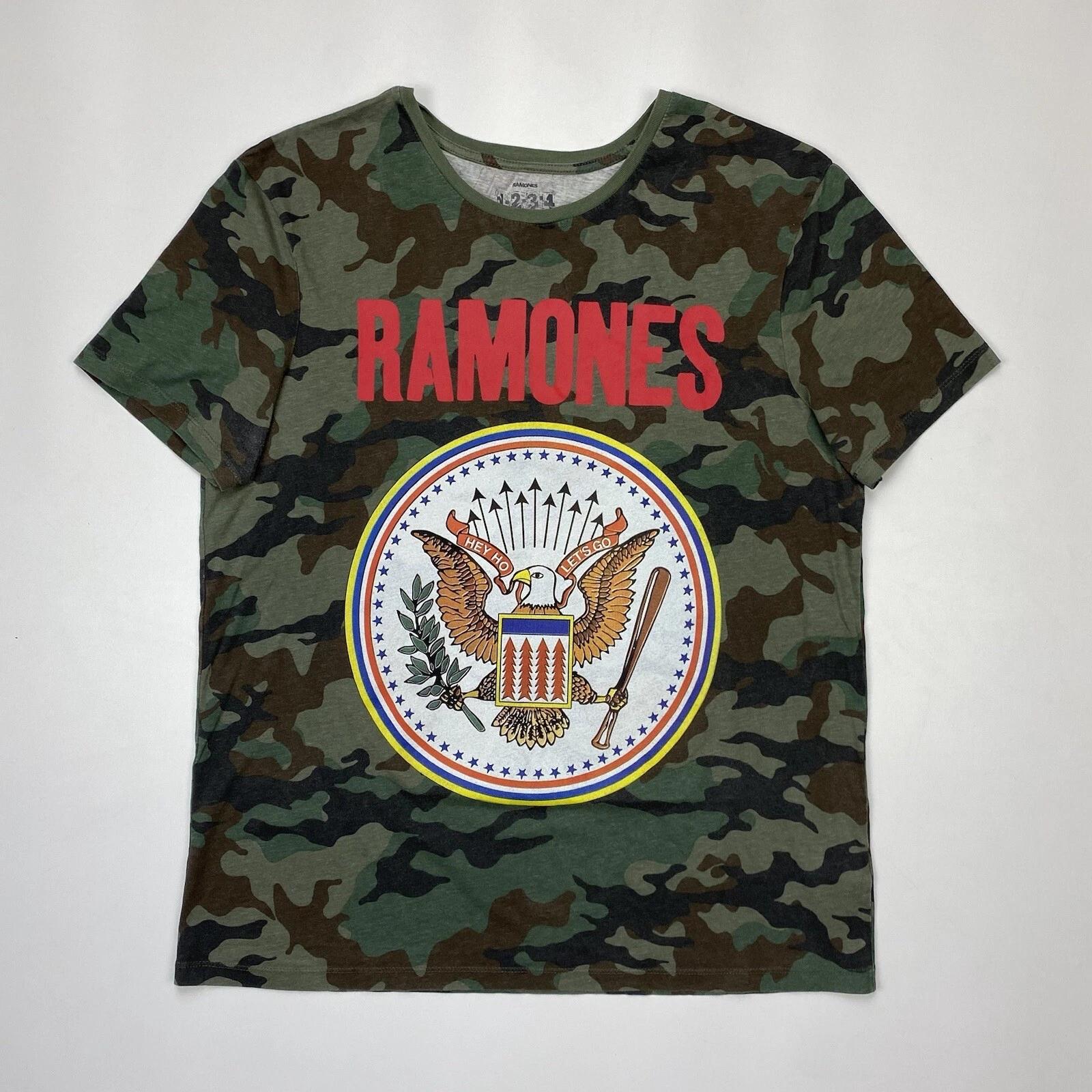 Футболка Ramones Прощальный тур Adios Amigos Панк-рок группа Мужская Размер M M