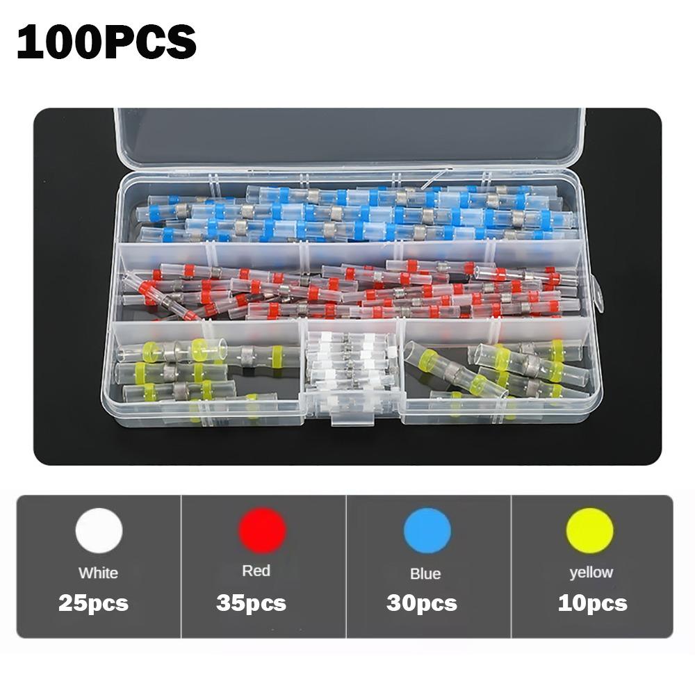 Heat Shrink Terminals Insulating Heat Shrinkable Sleeve Waterproof Boxed Solder Sleeve Solder Bar