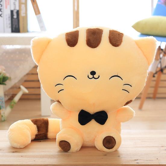 45cm Cute Cat Animal Plush Stuffed Doll Toy Huggable Throw Pillow Home Decor