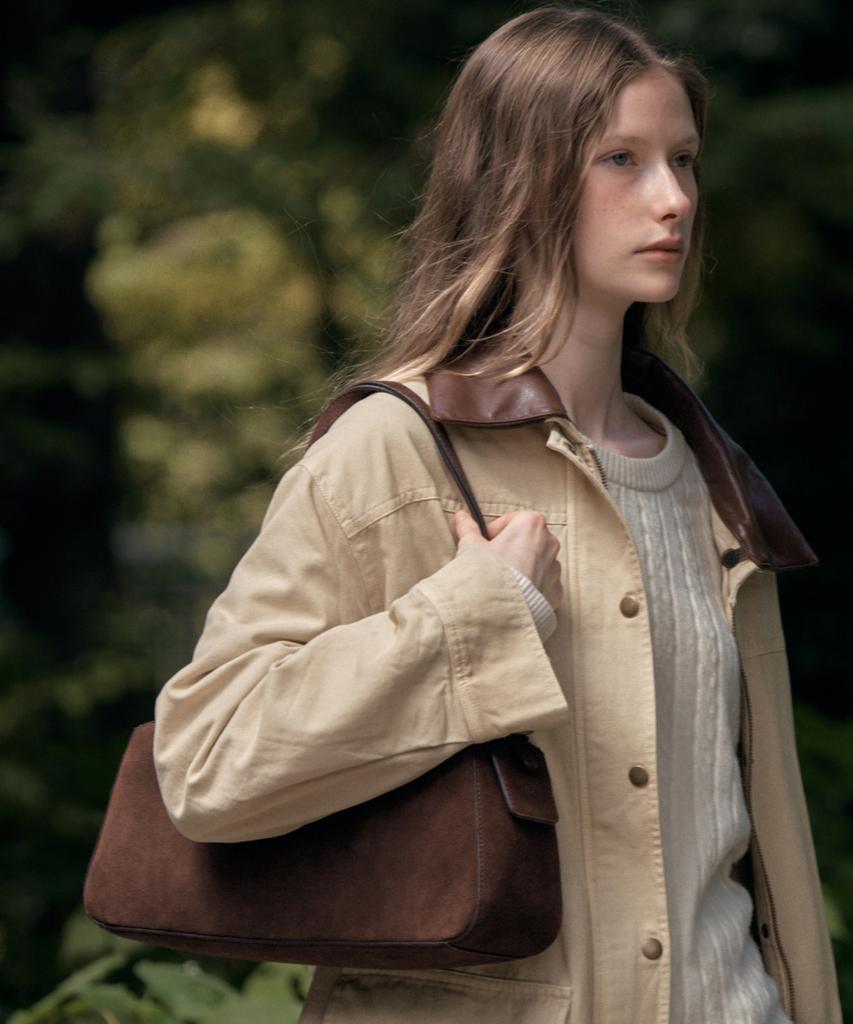 Siyazu Siac3086 Suede Keel Bag_Brown