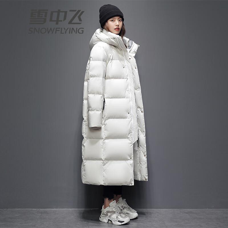 XueZhongFei 2024 Унисекс Пуховик средней длины X40147508FX 175/92A