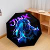 1PC Jinx Automatic Umbrella - Suitable Travel Outdoor Portable Umbrella Birthday Gift Daily Essentials