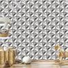 3D optical geometric figures wallpaper for living room and bedroom 50x1000