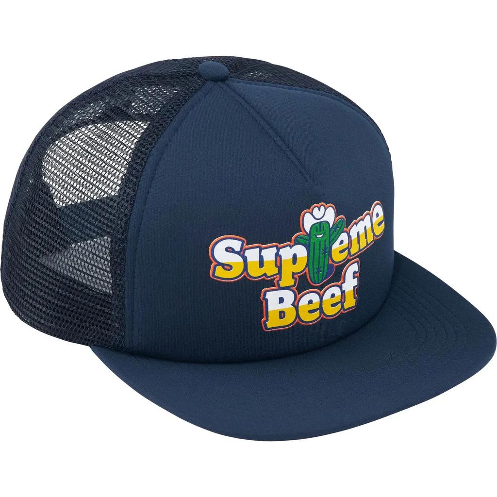 Supreme Beef Mesh Back 5-Panel Navy