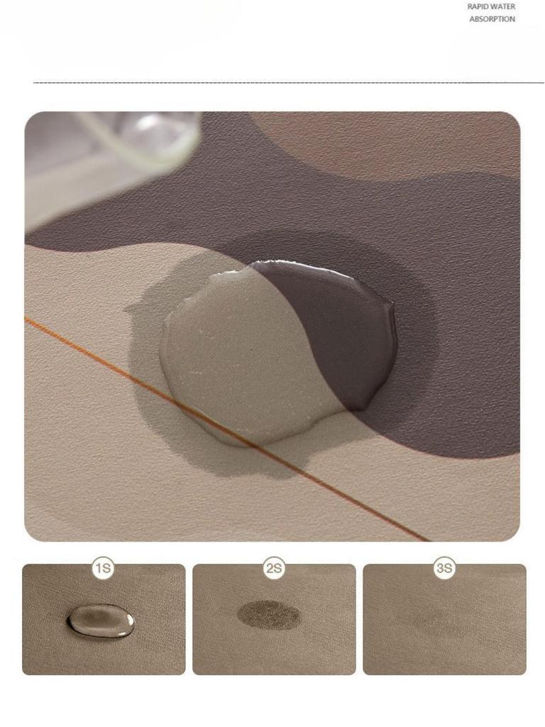Prosty Nadruk Łazienkowa Mata Zagęszczająca Dywaniki Antypoślizgowe Kąpiel Pod Umywalką Przy Wannie Dywanik Podłogowy Podkładka 3D z Pianki Memory