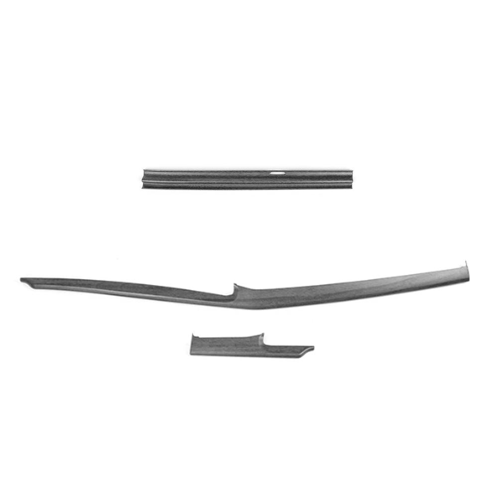 Carbon Fiber Dashboard Middle Center Console Cover Trim Strip Car Interior For Kia Sportage NQ5 2026 Accessories LHD