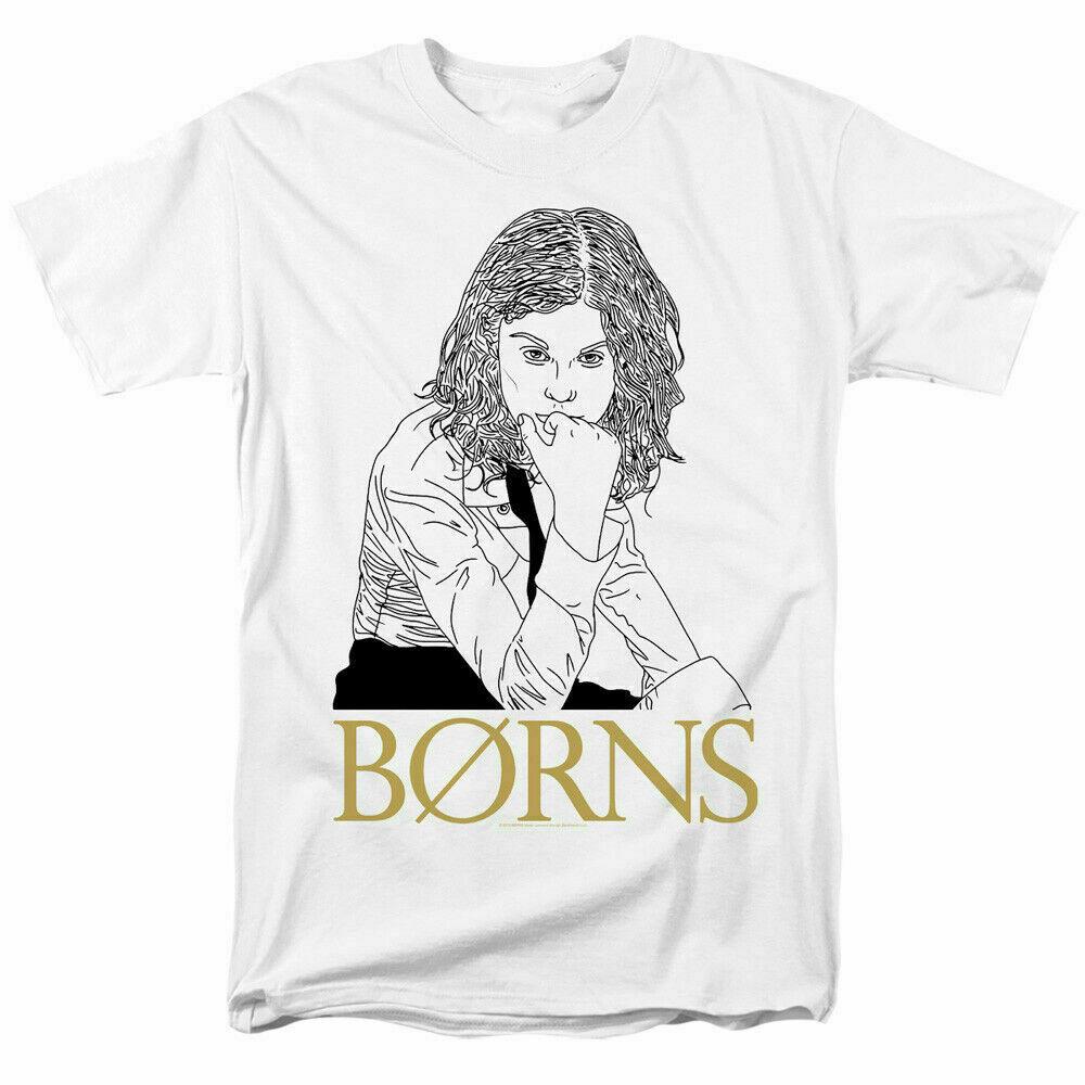 26 Borns Outline T Shirt Licensed Merchandise Rock N Roll Band Concert Tee White Unisex T-Shirt XXL