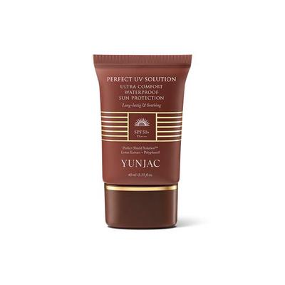 YUNJAC Perfect UV Solution Ultra Comfort Wasserfester Sonnenschutz SPF50+ PA++++ 40 ml