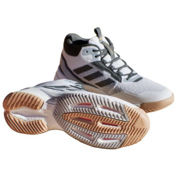 New Adidas Crazyflight 5 Mid Indoor Cloud White Core Black Grey Two IH7720