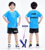 Boys Football Shirts Shorts With Pockets Boys Soccer Jerseys Suits Personalized Custom Children's Football Clothing Uniforms