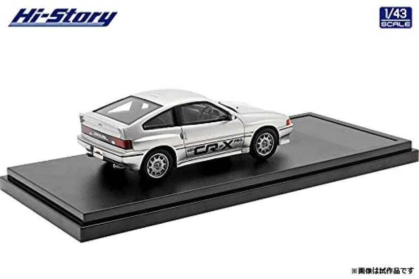 Hi Story Honda Mugen PRO Silver Finished Product HS342SL 1/43 CR-X (1984)
