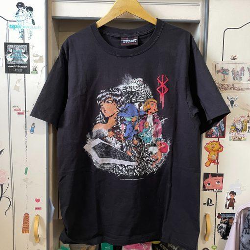 Berserk Guts Kentaro Miura Anime Graphic Tshirt Unisex Reprint S5XL KH6626 S