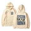 90s Rock Vintage printed hoodie men's Casual Hoodie Alternative Metal music hoodie
