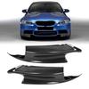 Pair Front Bumper Spoiler Lip Deflector Splitter Fit for E90 E92 E9 3 2007‑2012