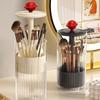 with Lid Makeup Brush Organizer Plastic Cosmetic Brushes Storage Box Makeup Brushes Holder  Home