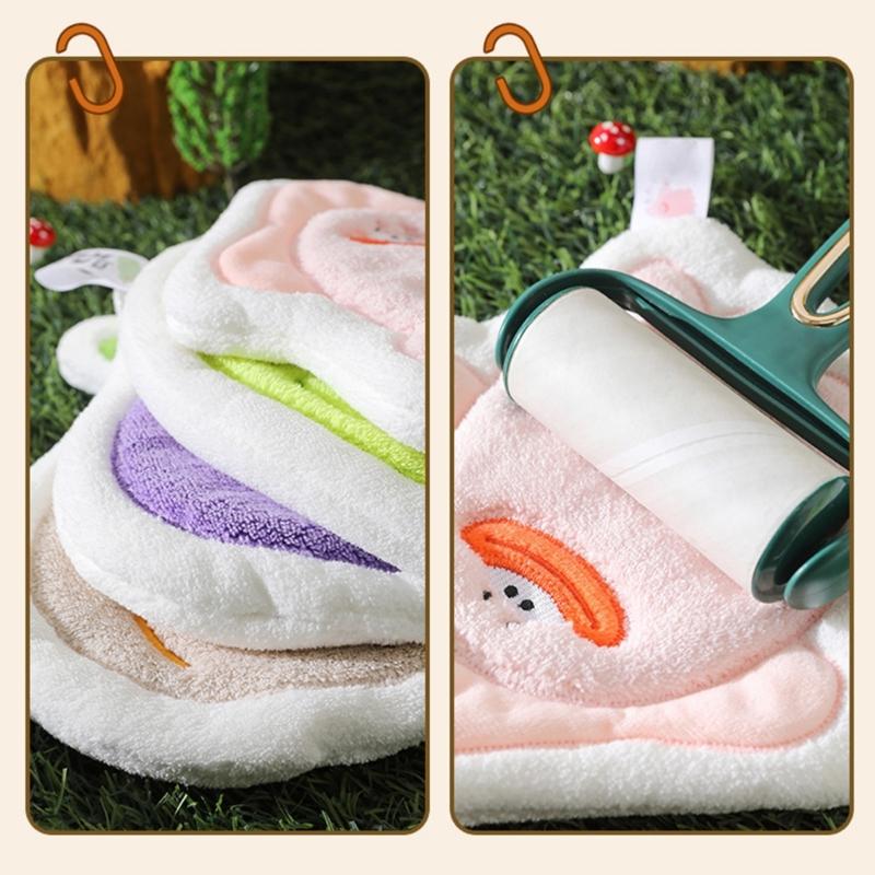 Luxurious Hand Towel Soft Bathroom Towels with High Absorbency, Quick Drying Kitchen Towels Soft Plushes Towel
