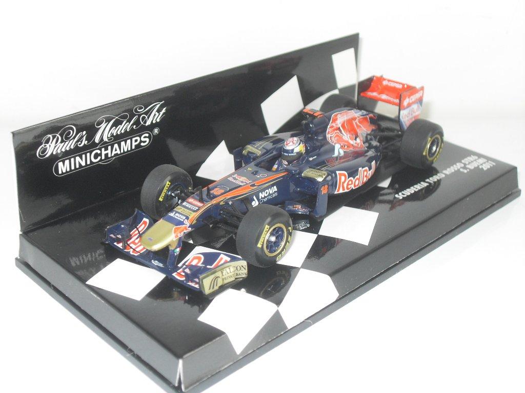 

PMA Scuderia Toro Rosso STR6 Завершенный продукт 1/43 2011#18 синий