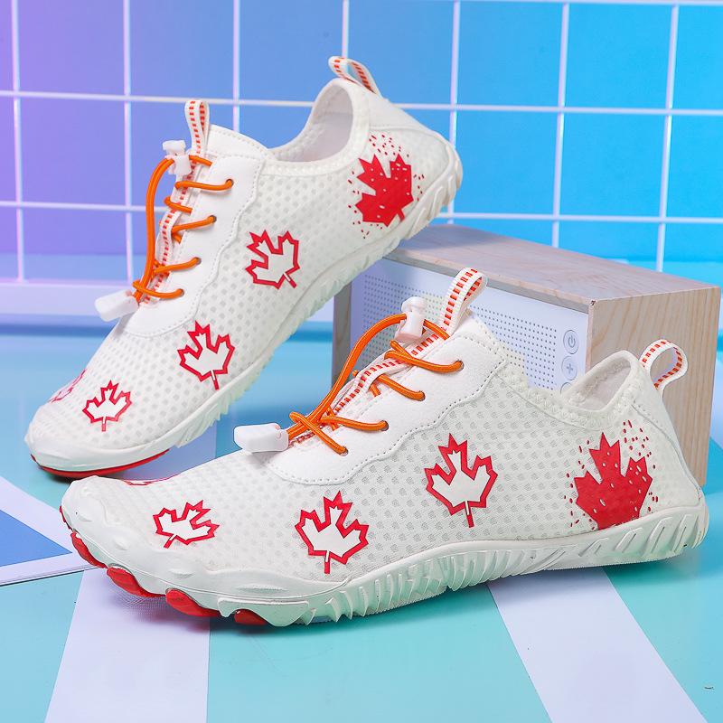 

New five-finger creek shoes men s diving swimming wading beach shoes indoor fitness skipping rope jumping yoga shoes women 35