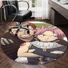 1pc Fairy Tail1 Design Printed Area Round Carpet for Bedroom Living Room Home Decor Rugs Mat Non Slip Mat Rug for Bedside