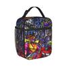 Lunch Box Transformered Animated School Lunch Box For Child  Fun Lightweight Zip Print Tote Food Bags Suitable for All Ages