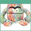 The Color Monster Plush Toy Soft And Huggable 15cm 25cm 35cm Options