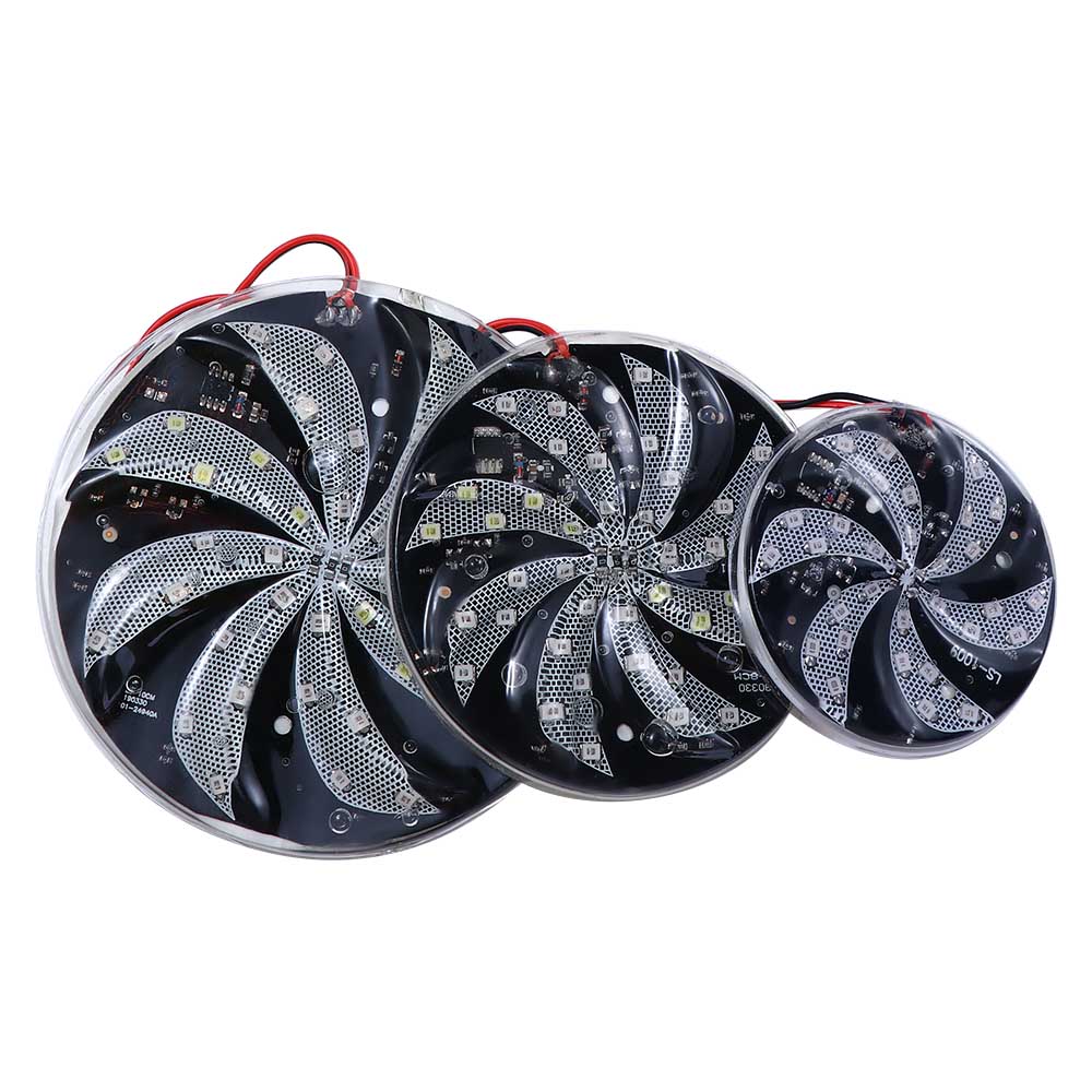 

Strobe Light Motorcycle Modified Windmill Lights Car Atmosphere Lamp Fire Wheel Lights Flash Lamp 6cm