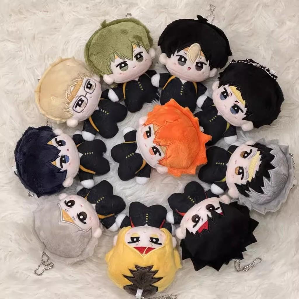Doll Haikyuu Character Anime Plush Keychain Cartoon Pendant Decoration Gift