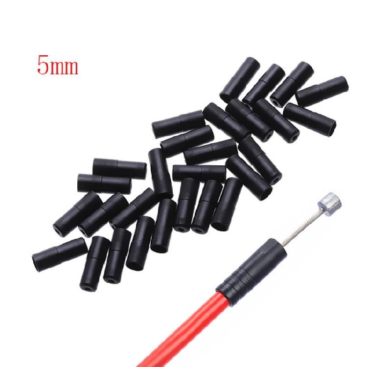 100Pcs 4/5mm Bike Derailleur Shifts and Brake Wire Cable Housing Ferrule End Cap