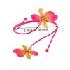 Openable Floral Armlet Colorful Metal Upper Arm Bracelet Boho Flower Arm Cuff  Beach