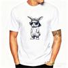 Easter Mens Cool Bunny with Baseball Cap  Sunglasses Cotton TShirt Hip Hop Style Rabbit Graphic Short Sleeve Crewneck Tee