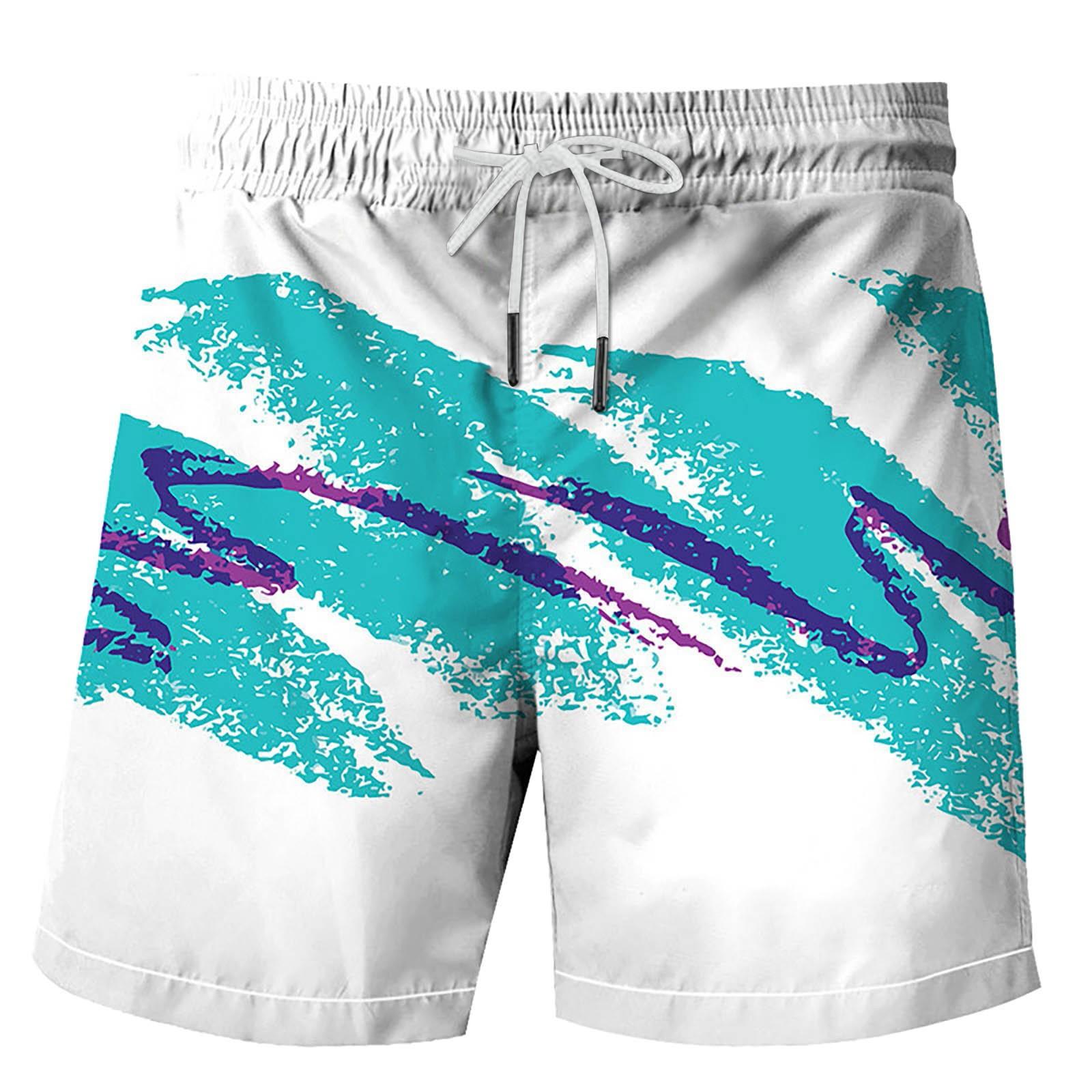 

Чоловічі повсякденні пляжні шорти Пляжні шорти з принтом прапора M