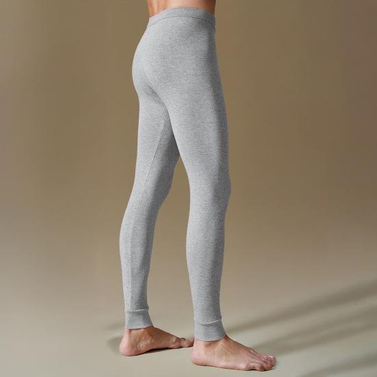 Men Long Johns Cotton Thermal Underwear Pants Autumn Winter Male Leggings Sleepwear